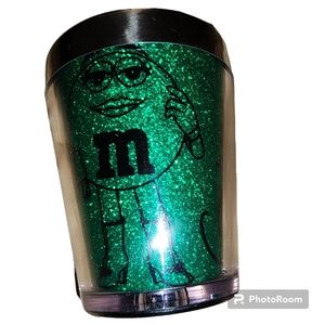 M&M Green Girl Shot Glass
